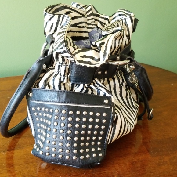 Kathy Van Zeeland Bags Authentic Kathy Van Zeeland Zebra Purse